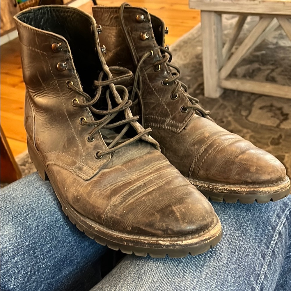 Thursday Boot Company Brown Leather Boots Rugged and Durable